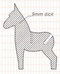 Bild 10: Zeichnung Pferdchen